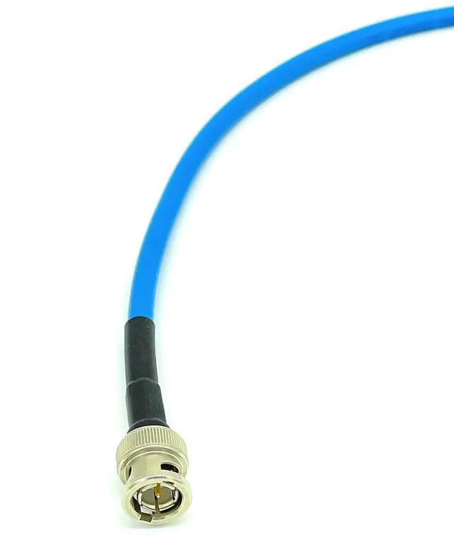 Alt view image 4 of 4 - 3G/6G HD SDI BNC RG59 Cable Belden 1505A - Blue (25ft)