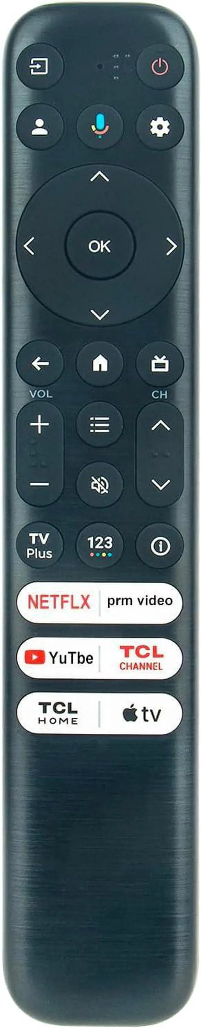 Main image of RC813 RC813-FMB1 RC813FMB1 RC813 FMB1 RC902 Voice Replacement Remote Control Compatible with TCL Mini 8K Smart TV 65R646 55R646 75S546 65S546 55S546