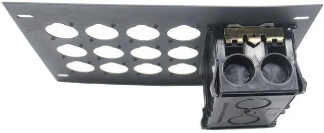 Main image of FBL-PLATE-12+AC Plate for FBL Floor Box With AC Duplex - no connectors