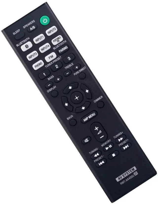 Alt view image 3 of 4 - New RMT-AA400U Remote Control Replace for Sony Stereo Receiver STR-DH190 STRDH190(For STR-DH190 STRDH190)