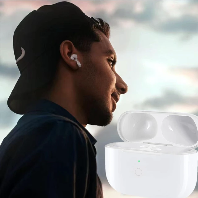 Alt view image 7 of 7 - Charging Case Replacement Compatible with AirPods Pro1 and Pro2, Type C Charging Case with Bluetooth Pairing Sync Button 670mAh Built-in Battery (No Headphones) (Y028)