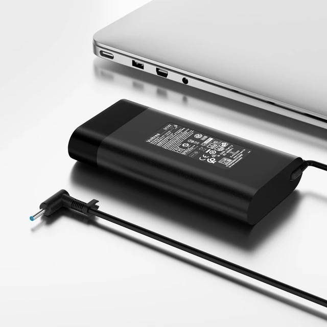 Alt view image 6 of 7 - 90W Laptop Charger Compatible with HP 19.5V 4.62A 4.5 x 3.0mm Blue Tip For HP Envy 13 14 15 15T 17 M7 Pavilion 14 15 M4 Spectre x360 13 15 ProBook 450 470 G4 640 650 G2 G4 Stream 11 13 14 Laptops