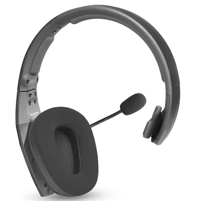Alt view image 7 of 7 - Cooling Gel Ear Pads for BlueParrott B650-XT S650XT Headset Gel-Infused Memory Foam Cushion with Breathable Ice Silk Fabric Replacement Earpads Cover B650XT-Black