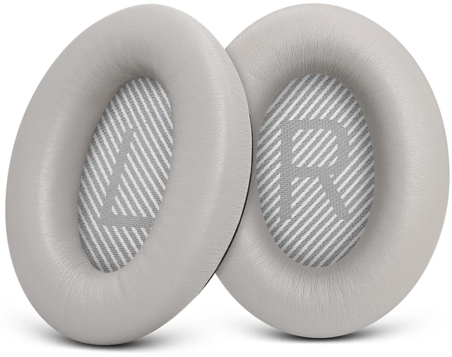 Main image of Replacement Ear Pads for Bose QC35 & QC35 ii, Sandstone Earpads for Bose QuietComfort 35ii 35 Headphones, Protein Leather, Noise Isolation Memory Foam