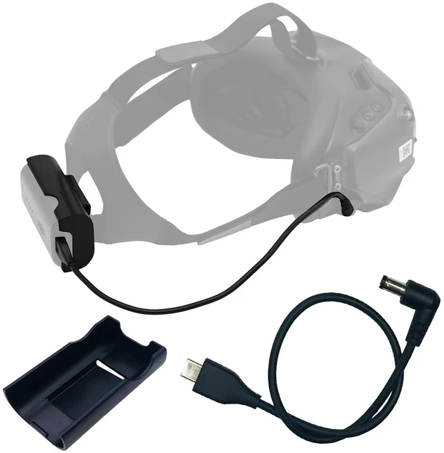 Main image of Power Cable and Battery Bracket for DJI FPV Goggles V2 Combo Battery Clip Holder and Charging Cable for FPV Combo Goggles Accessories (Not for AVATA Goggles 2)
