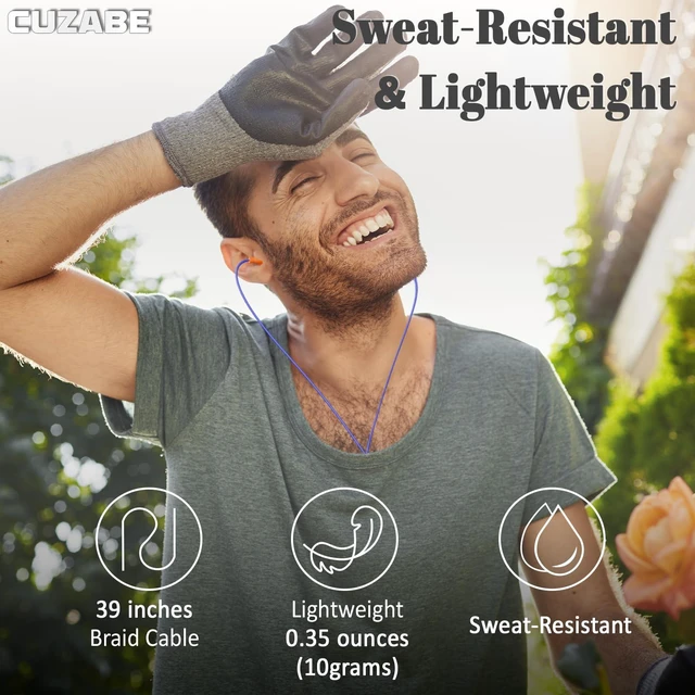 Alt view image 3 of 7 - Ear Plug Headphones for Work, Wired Earplug Headphones USB Type C, Noise Isolating Work Earbuds for Noise Reduction Motorcycle Riding Construction