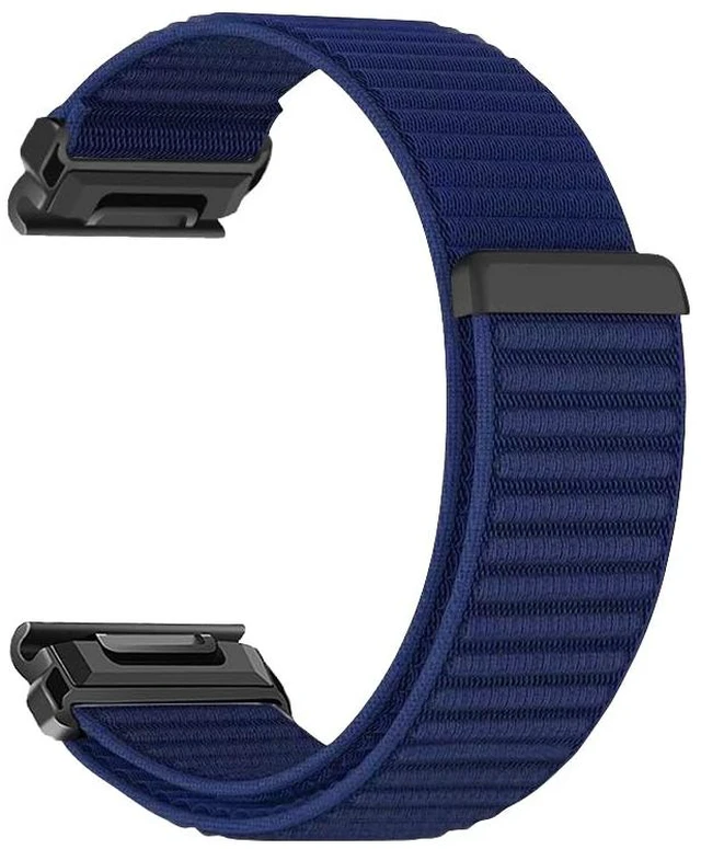 Main image of 22mm QuickFit Nylon Watch Band for Garmin Fenix 8 47mm 6 pro 7 Adjustable Hook-and-Loop Woven Strap Fits Epix Gen 2 47mm Forerunner 970/965/955/945/935 Instinct 2