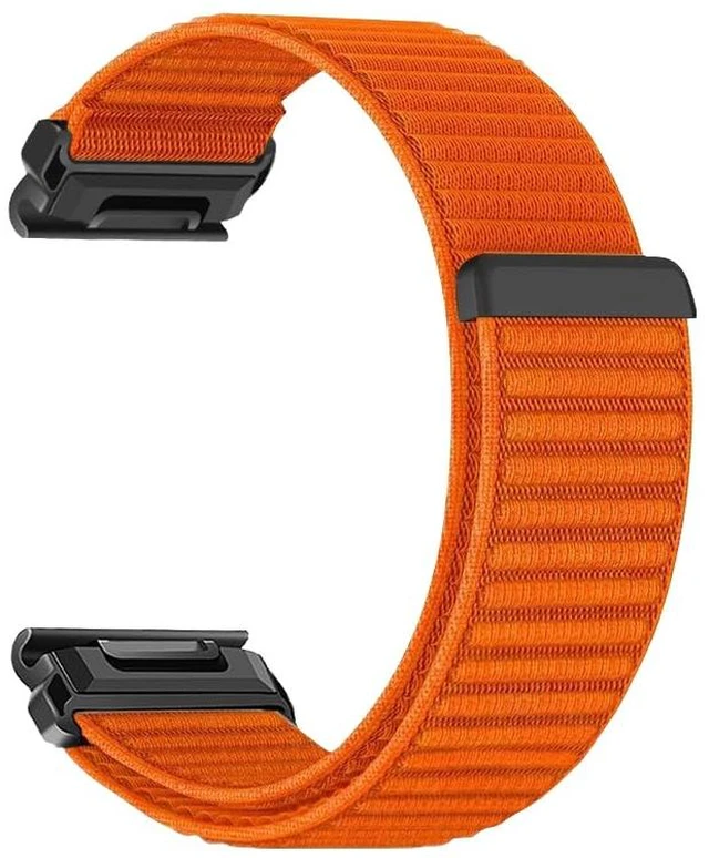 Main image of 22mm QuickFit Nylon Watch Band for Garmin Fenix 8 47mm 6 pro 7 Adjustable Hook-and-Loop Woven Strap Fits Epix Gen 2 47mm Forerunner 970/965/955/945/935 Instinct 2