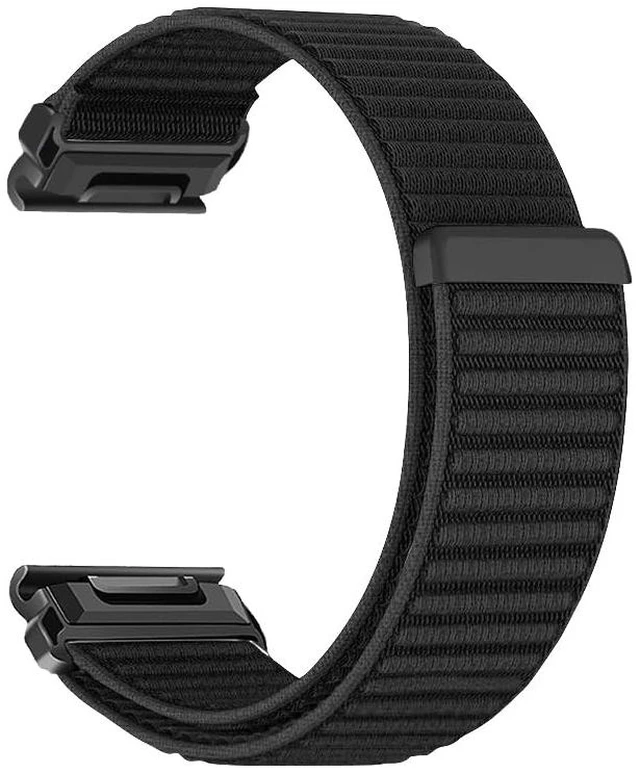 Main image of 22mm QuickFit Nylon Watch Band for Garmin Fenix 8 47mm 6 pro 7 Adjustable Hook-and-Loop Woven Strap Fits Epix Gen 2 47mm Forerunner 970/965/955/945/935 Instinct 2