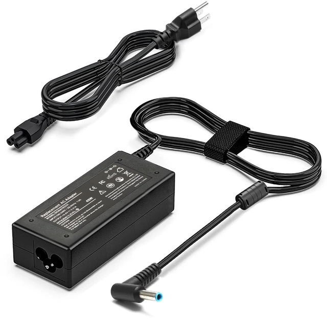 Main image of 45W 19.5V 2.31A AC Adapter Compatible with HP Envy X360 13 15/Zbook Compatible with HP Pavilion X360 11 13 15, Stream 13 11 14;Elitebook 830 840 850 G3 G4 G5 G6;Zbook 14u G4 G5 G3 Power Cord