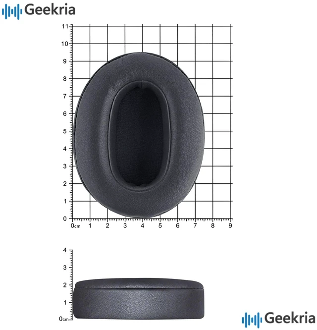 Alt view image 6 of 6 - Replacement Ear Pads for Sony WH-XB900N/ WH-CH710N/ WH-CH720N/ WH-RF400/ MDR-RF895RK Headphones Ear Cushions, Repair Parts (Grey)