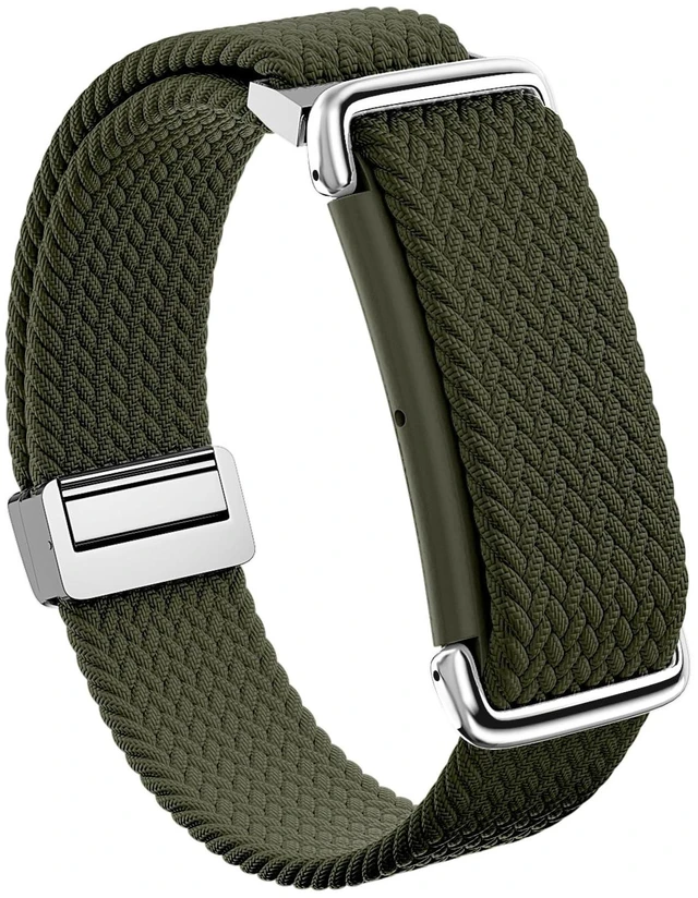 Main image of Magnetic Braided Band Compatible with Google Fitbit Air, Nylon Strap Stretchy, breathable design with a magnetic metal clasp, snap-in holder and adjustable fit for 5.98.3 in wrists