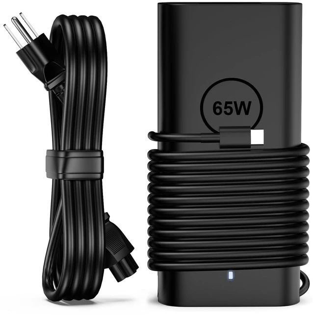 Main image of 65W USB-C Charger Compatible with Dell Latitude 7310 7410 7350 7440 5450 5550 5420 5520 5440 5540 7420 7320 7430 7450 65W USB Type C Power Adapter