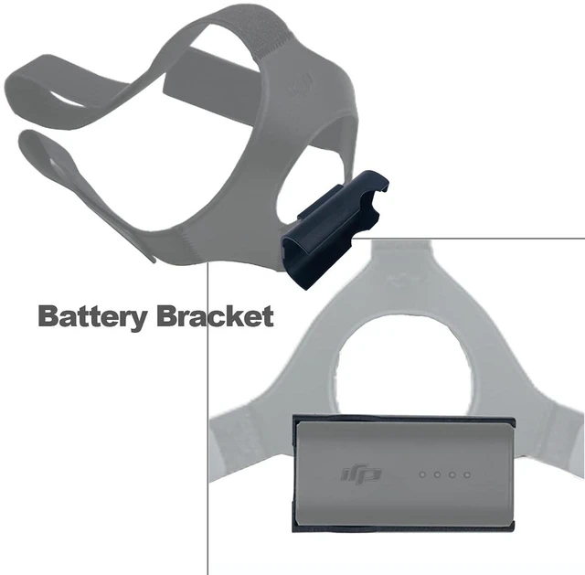 Alt view image 4 of 7 - Power Cable and Battery Bracket for DJI FPV Goggles V2 Combo Battery Clip Holder and Charging Cable for FPV Combo Goggles Accessories (Not for AVATA Goggles 2)