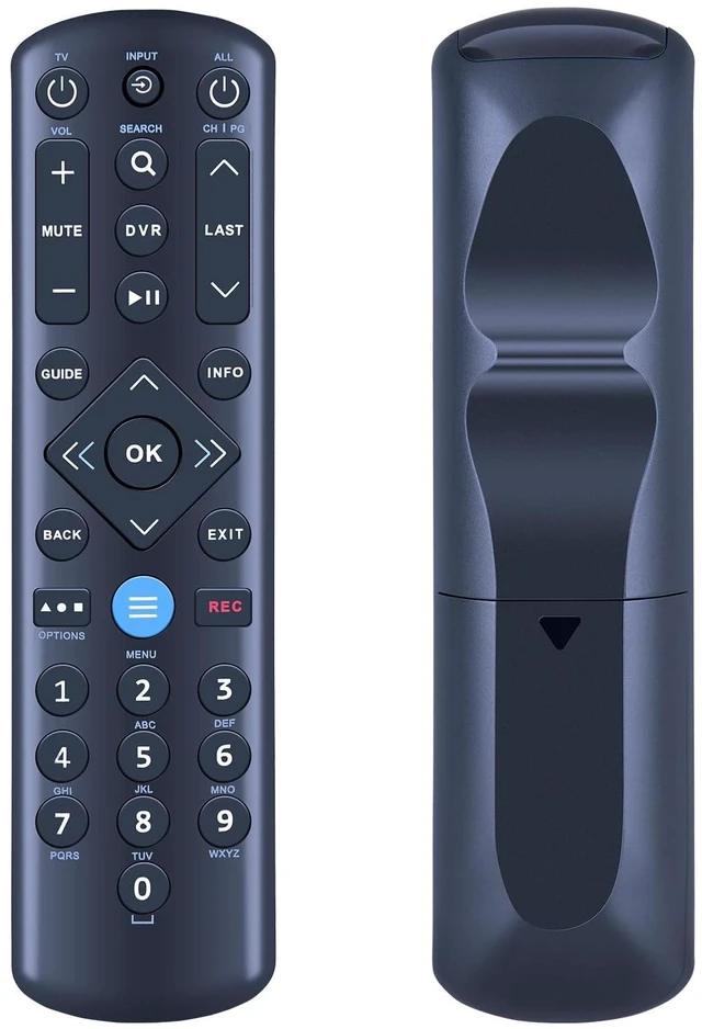 Main image of Replacement Remote for Spectrum/Charter Cable Set-Top Boxes, TVs Compatible With Spectrum Audio Devices HD DVR Digital Receivers UE878RCU, Backlit Function, Simple Programming, Fast Response