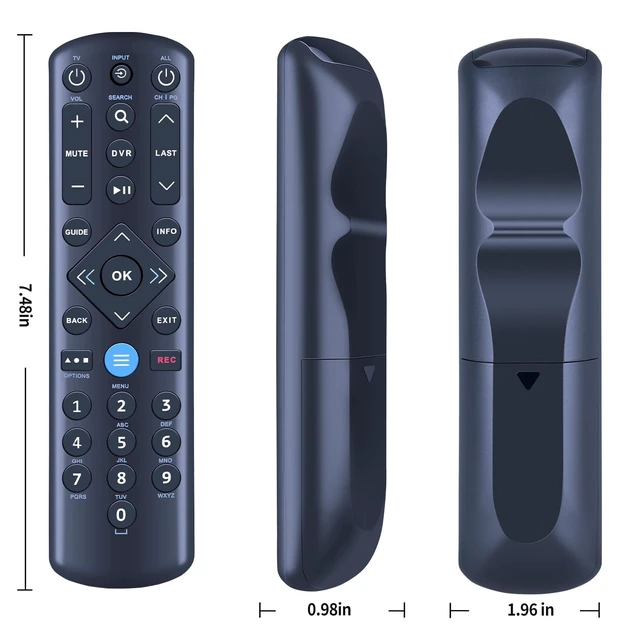 Alt view image 4 of 4 - Replacement Remote for Spectrum/Charter Cable Set-Top Boxes, TVs Compatible With Spectrum Audio Devices HD DVR Digital Receivers UE878RCU, Backlit Function, Simple Programming, Fast Response