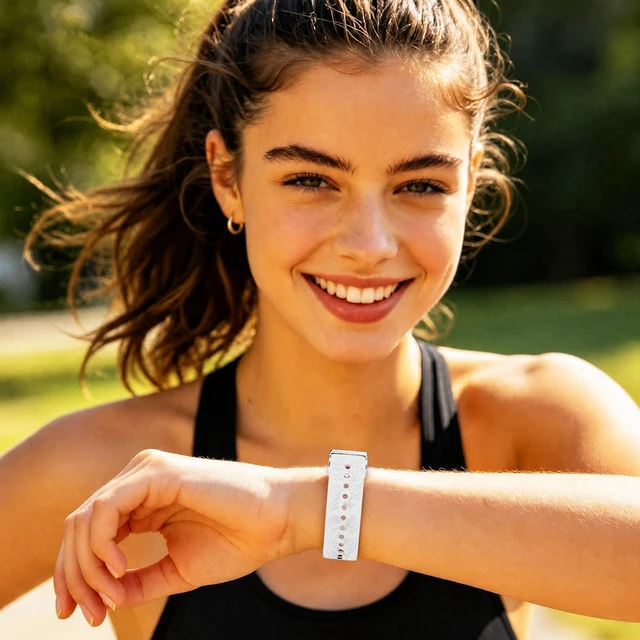 Alt view image 7 of 7 - Floral Engraved Band Compatible with Hume Band Replacement Strap 1.0 Soft Silicone Flower Pattern Loop Sport Replacement Wristband for Hume Health 1.0 Band for Women (Not for Hume 2.0)