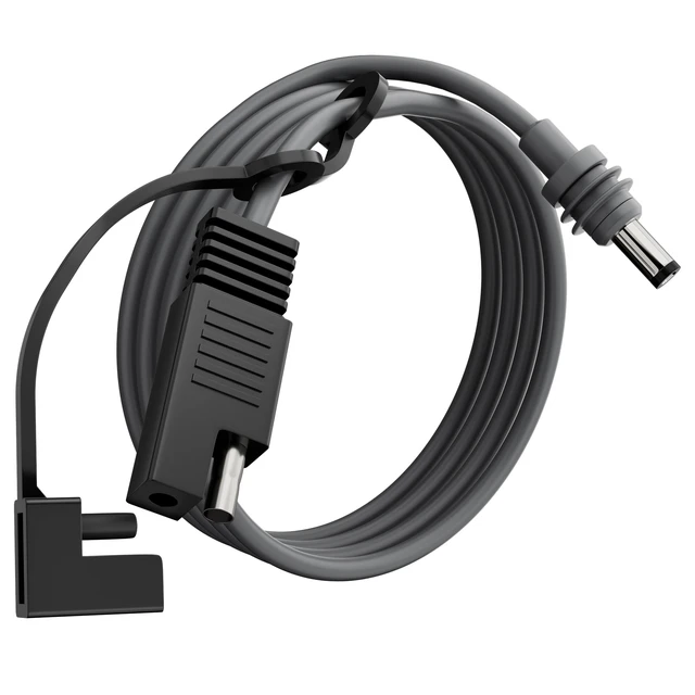 Alt view image 7 of 7 - Starlink Mini Cable SAE Connector with Polarity Reverse Adapter Starlink Mini Power CableSAE Plug to DC Waterproof Plug,3FT/1M,For Automotive RV Battery Generator Solar Yacht Powering