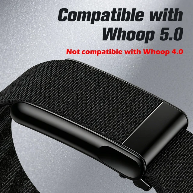 Alt view image 2 of 7 - Metal Frame Compatible with Whoop 4/5 One/Peak/Life/MG - Accessory U-shaped metal frame fits Whoop 4.0/5.0/One/Peak/Life/MG fitness tracker. Secure fit, durable