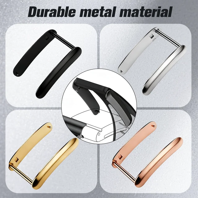 Alt view image 4 of 7 - Metal Frame Compatible with Whoop 4/5 One/Peak/Life/MG - Accessory U-shaped metal frame fits Whoop 4.0/5.0/One/Peak/Life/MG fitness tracker. Secure fit, durable