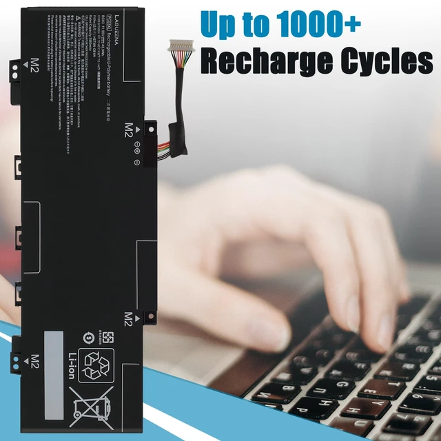 Alt view image 5 of 7 - PC03XL 43.3Wh Laptop Battery Compatible with HP Pavilion x360 14 Convertible PC 14-DY 14-CD 14-DH 14-DW 14-BA 15-ER Series PC03043XL M24648-005 HSTNN-OB1W M24421-AC1 M24421-271 TPN-DB0E