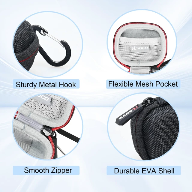 Alt view image 3 of 7 - for AirPods Pro 3 Case, Compatible with Apple Airpods Pro 3rd Generation (2025) Shockproof, Drop Protection EVA Protective Storage Case Cover