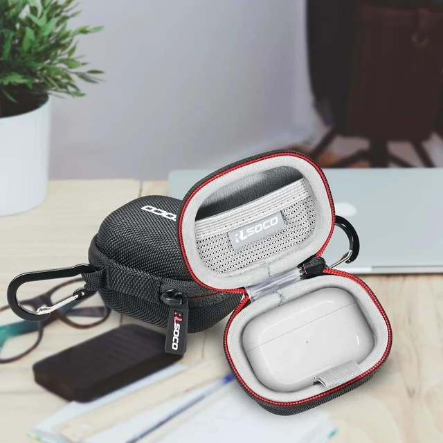 Alt view image 7 of 7 - for AirPods Pro 3 Case, Compatible with Apple Airpods Pro 3rd Generation (2025) Shockproof, Drop Protection EVA Protective Storage Case Cover
