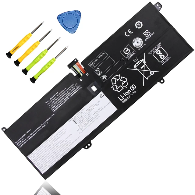 Main image of L18C4PH0 L18M4PH0 Replacement Laptop Battery for Lenovo IdeaPad Yoga C940-14IIL 2019 Type 81Q9 Series Notebook 5B10W67180 5B10W67374 5B10T11585 5B10T11586 60Wh 7.68V 7820mAh 4-Cell