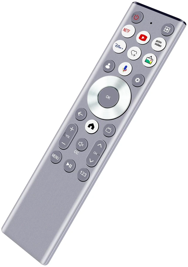 Alt view image 3 of 6 - ERF6G80H Voice Replacement Remote Control Applicable for Hisense TV QLED 4K S7N CanvasTV Series Dolby Vision HDR Smart TV 55S7N 65S7N 75S7N 85S7N