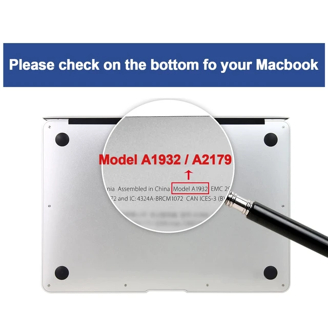 Alt view image 7 of 7 - A1965 A1932 A2179 Battery for MacBook Air 13" Retina (2018 2019 2020) EMC 3184 3302 MRE82 MRE92 MVFH2 MREC2 MWTJ2 MVH22 MVFM2 MREF2 MVFK2 MREE2 MREA2 MUQT2 MUQU2 MacBookAir8,1 8,2 9,1