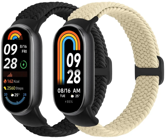 Main image of Braided Bands Compatible with Xiaomi Smart Band 10 9 8 Straps for Women Men