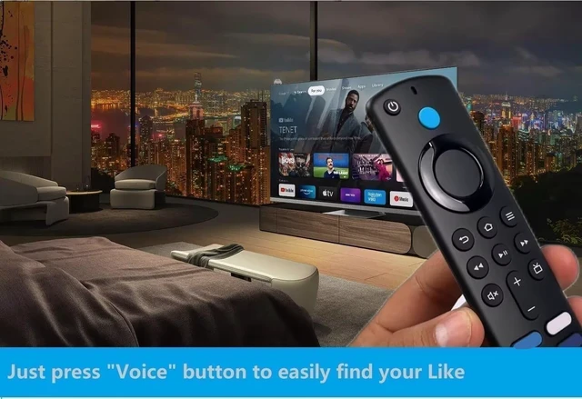 Alt view image 6 of 7 - Fire Stick Remote Replacement Control Fit for Fire Stick 2nd Gen, 3rd Gen, Lite, 4K,4K MAX Fire Cube (1st Gen, 2nd Gen, 3nd Gen), Fire (3rd Gen PendantDesign) 3nd 7.22