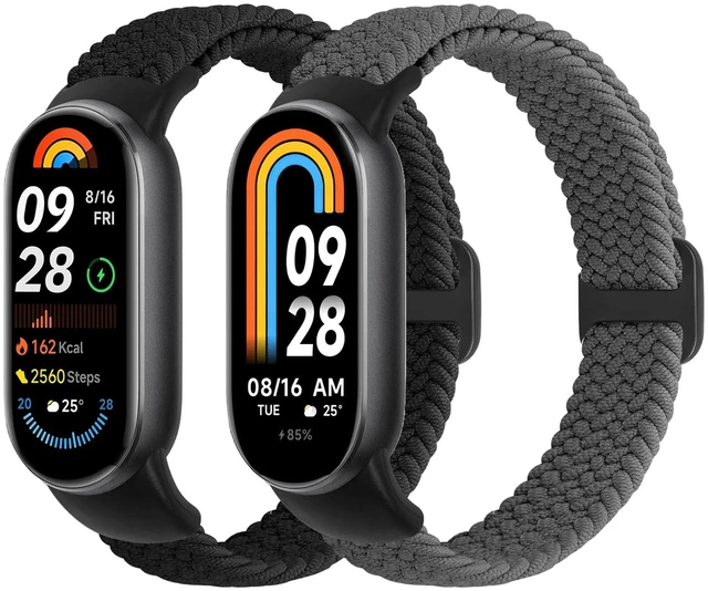 Main image of Braided Bands Compatible with Xiaomi Smart Band 10 9 8 Straps for Women Men