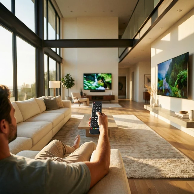 Alt view image 4 of 7 - Universal Remote Control for All LG TV Replacement for AKB75095307 (No Setup, Batteries Included) AKB75375604 AKB73715608 AKB74915305 AKB74475401 AKB74915304 AKB75095330 AKB74475433 49UJ6500