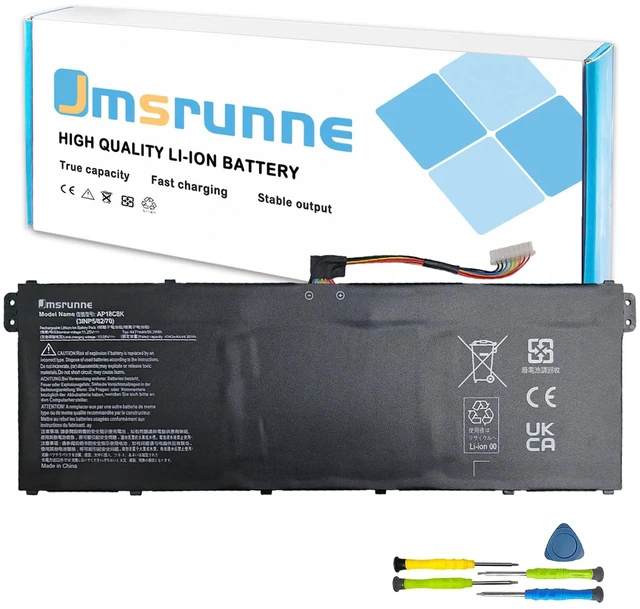 Main image of AP18C8K Battery Replacement for Acer Chromebook 314 C933 Aspire 5 A515-56 A514-54G A514-54 Series Swift 3 SF314-57 SF314-42 TravelMate B1 B118-M P2 TMP215 Series