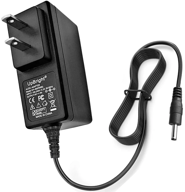 Main image of 9.5V AC/DC Adapter Compatible with Casio Casiotone CT-S200 CT-S300 CT-S100 CT-X800 CT-S200BK CT-X700 LK-S250 61-Key Keyboard Piano AD-E95100L ADE95100L LAD-6A LAD-6 9.5VDC 1A Power Supply PSU