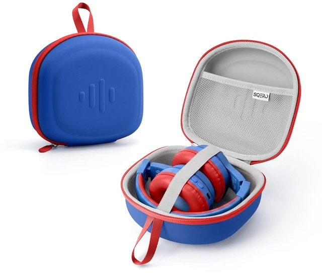 Main image of Kids Headphones Case for iClever BTH12/HS19/BTH22/Candy Bila 30 for JBL Junior 320/JoySpark-T5/MIDOLA MD-B01/EarFun Foldable Over-Ear Kids Headphones Travel Bag(Case Only)