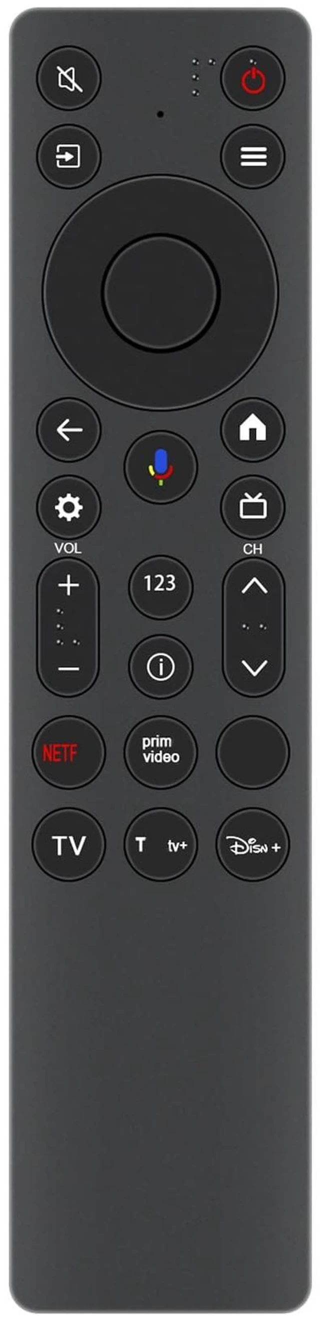 Main image of RC813A Voice Replacement Remote Applicable for TCL QM6K QM7K Q77K Series TV QD-MINI LED QLED 4K UHD Smart TV 50QM6K 55QM6K 65QM6K 75QM6K 85QM6K 98QM6K 55QM7K 65QM7K 75QM7K 85QM7K 98QM7K 55Q77K 65Q77K