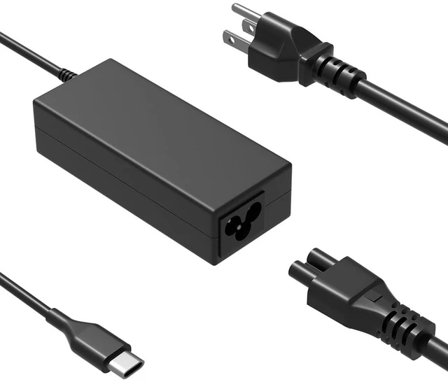 Main image of 45W USB-C Charger Compatible with Lenovo IdeaPad/IP/Flex/Slim/Duet 3 5 5G Chromebook CB-11AST05 CB-14IGL05 CB-11IGL05 CB-11M735 Chrome-14M836 14APO6 15IJL6 Duet 3 10IGL5 11IAN8 Laptop