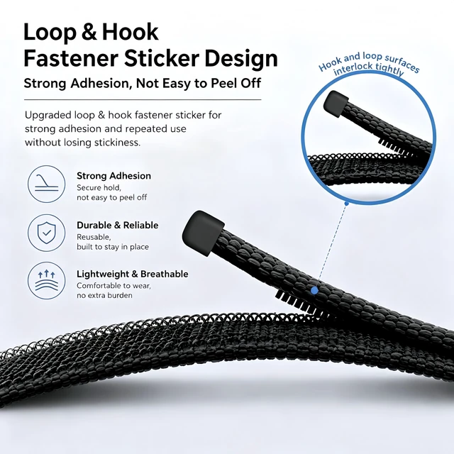 Alt view image 2 of 6 - For Google Fitbit Air Skin-Friendly Nylon Loop Band Adjustable One Size Sport Strap