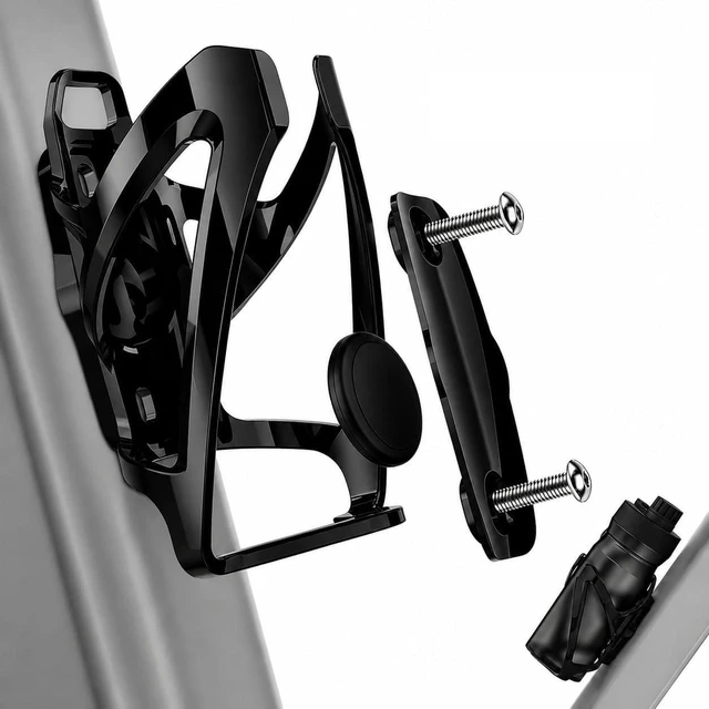 Main image of Bike Water Bottle Cage with Built-in Item Finder, Works with Find My App, Hidden Anti-Loss Bicycle Finder, No Extra Tag Needed, Waterproof Bottle Holder for Road Bike MTB E-Bike