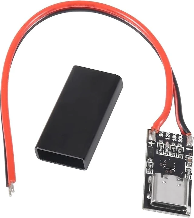 Alt view image 7 of 7 - 8PCS USB-C PD3.0 Trigger Charging Module PD/QC Decoy Board Fast Charge USB Type-C 9V 12V 15V 20V 5A Adjustable Voltage High Speed Charge Power Boost Module with Housing