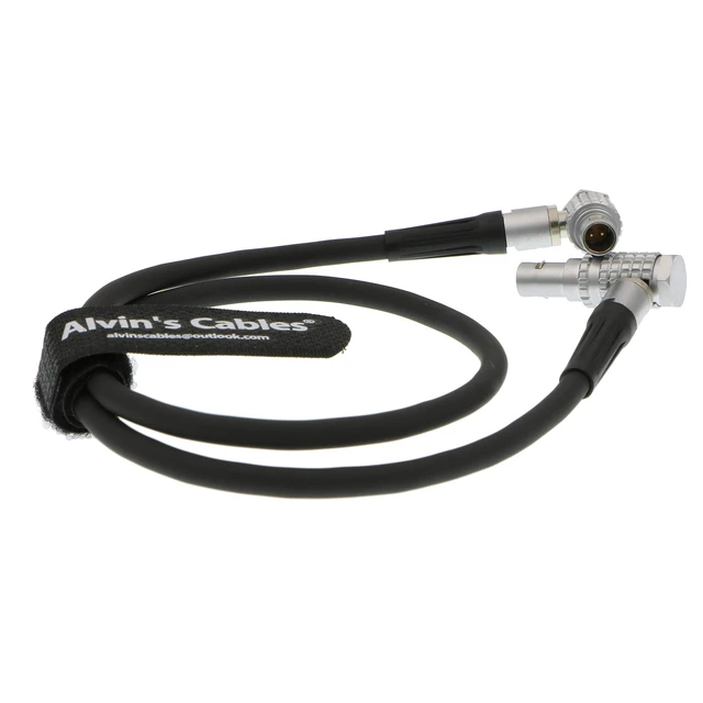 Alt view image 2 of 4 - Teradek Bond ARRI Alexa Camera Power Cable 2 Pin Male Right Angle to 2 Pin