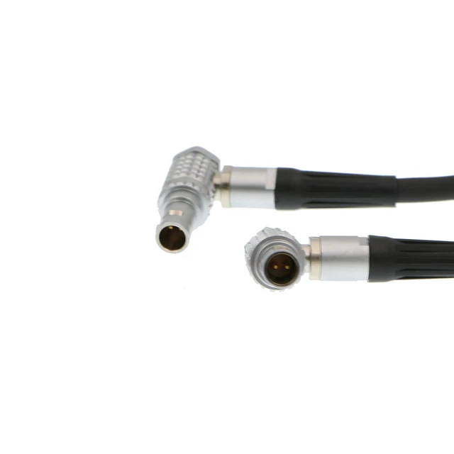 Alt view image 3 of 4 - Teradek Bond ARRI Alexa Camera Power Cable 2 Pin Male Right Angle to 2 Pin