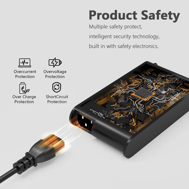 Alt view image 2 of 6 - Slim 170W Charger for Lenovo Legion Slim 5 5i Yoga Pro 9i ThinkPad P1 P16 IdeaPad Pro 5 LOQ ADL170SCC3A 4X20S56697-20V 8.5A AC Adapter