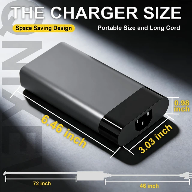 Alt view image 4 of 7 - 230W AC Adapter Laptop Charger Compatible with HP Omen 15 16 17 Omen Max Transcend Victus Gaming 15 16 ZBook Fury 18 16 G1i G9 G10 G11 Blue Tip Computer Power Cord
