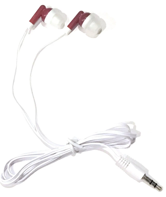 Alt view image 4 of 4 - Wholesale Bulk Earbuds Headphones 100 Pack for iPhone, Android, MP3 Player - Mixed Colors