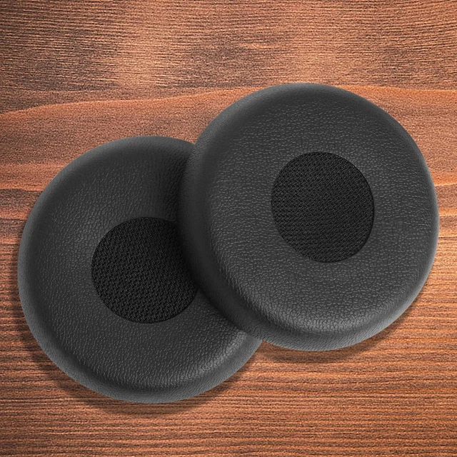 Alt view image 5 of 7 - Ear Pads Replacement for Jabra Evolve 65 40 30 20 UC MS Headphones Cushions Ear Covers for Evolve 65UC/MS 40UC/40MS 30US/30II 20SE/UC/MS Perfect Fit -Black