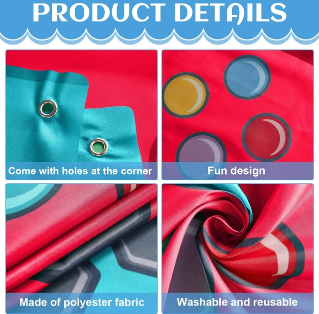 Alt view image 3 of 7 - Large 73inch Video Game Photo Prop Game on Party Decorations Red Blue Handheld Gaming Console Banner Backdrop Gaming Photo Booth Frame Background for Boys Birthday Gamer Favor Supplies