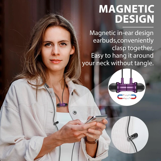 Alt view image 3 of 7 - USB C Headphone Wired Ear Buds for Samsung S26 Ultra S25 A16 A17 A36 Z Flip Magnetic Type C Earphone for iPhone 18 Pro Max 17 16 15 16e 17e HD Mic in Ear Noise Isolation Earbuds for iPad A16 Pixel 10a